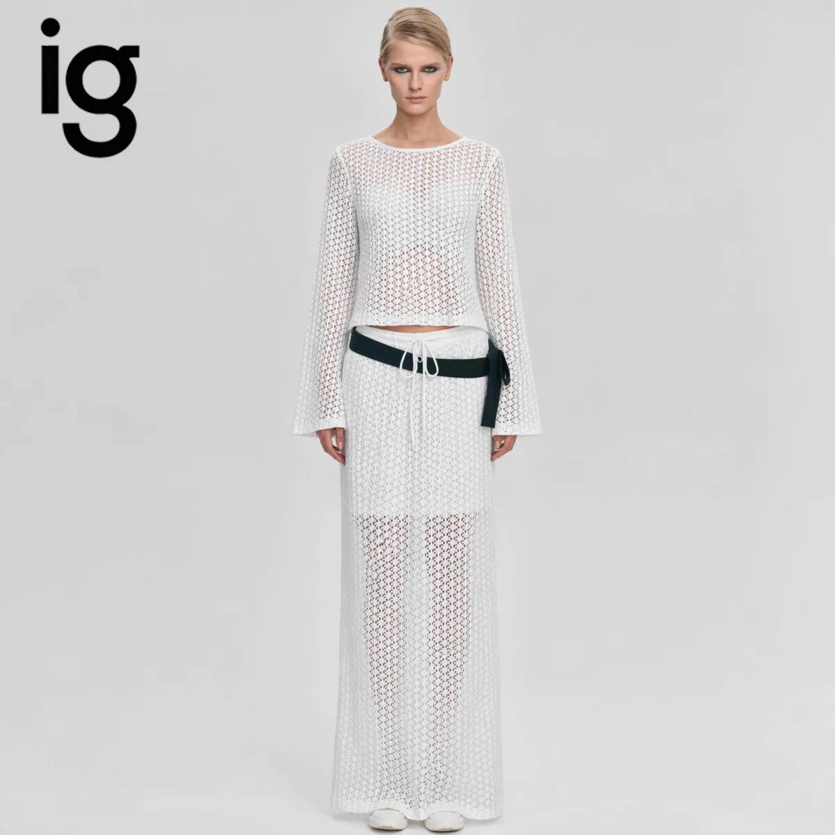 Skirts - Conjunto Feminino IG 2026 de Malha